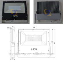 Класс защиты IP66 Сид 150W напольное освещение футбольного поля Заводская цена напольный свет водить потока 